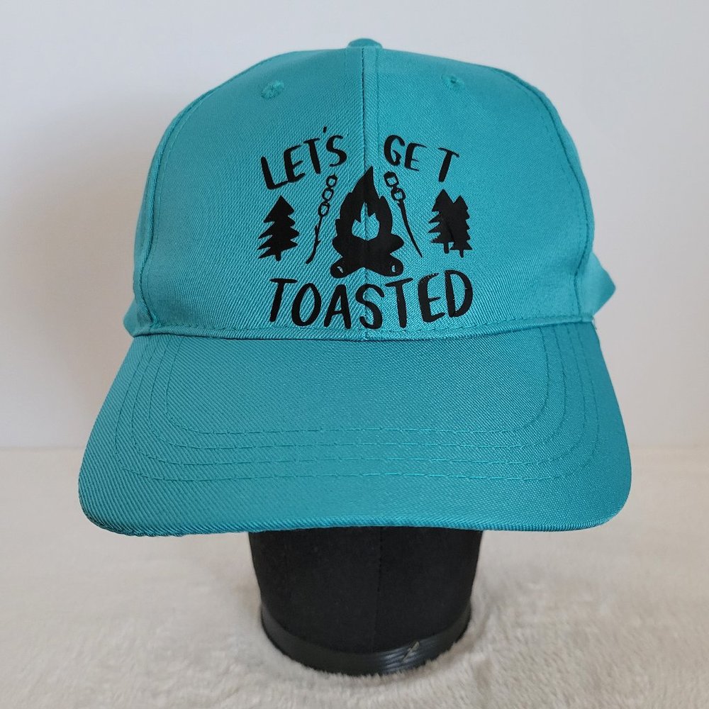 "Let's Get Toasted" Print Baseball Cap